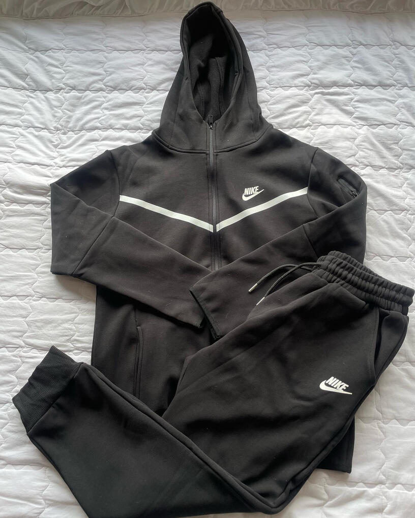 Nike black track suit